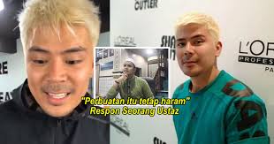 Maybe you would like to learn more about one of these? Warna Rambut Blonde Awal Ashaari Ini Respon Balas Seorang Ustaz Penmerahpress