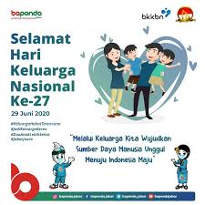 Dan sesuai dengan keputusan presiden republik indonesia nomor 39 tahun 2014, hari keluarga nasional diperingati setiap tanggal 29 juni. Hari Keluarga Nasional Bapenda Provinsi Jawa Barat Facebook