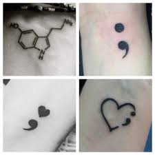 Over time, the semicolon has been used to represent mental health awareness, including anxiety. Luminate Watford On Twitter To Show Our Support For May Mental Health Awareness We Are Offering A Choice Of 4 Symbolic Mental Health Awareness Tattoos 25 Each Https T Co Uu0og7w8up