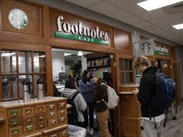 Footnotes Café, located in McKeldin Library on UMD campus. 