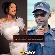 Nyampinga w'u Rwanda 2022, Nshuti Divine Muheto yifurije ikiruhuko kiza  k'izabukuru Papa we, ACP Muheto Francis. ACP Muheto Francis uri mu bapolisi  74 bashyizwe muri iki kiruhuko ku munsi w'ejo, yakoze inshingano