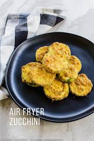 Air Fryer Zucchini Coins Is A Delicious And Easy Air Fryer Recipe This Vegetarian Snack Will Make Your Belly Rumbl Air Fryer Recipes Recipes Vegetarian Snacks