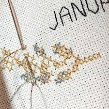 I find it takes my10 year old longer to backstitch her projects than it does to cross stitch them, so we're just sticking to the cross stitch for now. His Lordship Cross Stitch Pattern Peacock Fig