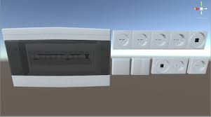 Switches Sockets And Fuse Box Ad 3d Fuse Sockets Switches Interior Fuse Box Switches Electric Fuse Box