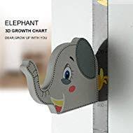 Wpt 3d Elephant Growth Chart Height Ruler Magnetic