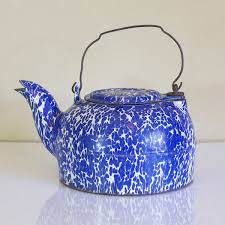 Cast Iron Enamel Kettle Cute Tea Pots Are A Must 3 Tea Pots Blue And White China Blue China