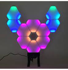 Nano Leaf Lights Circular Thing 10 Nanoleaf Lights Nano Lights Lights