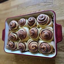 Recipe for brioche sourdough cinnamon rolls with cream cheese ...