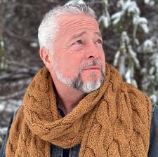 Chunky Cable Scarf