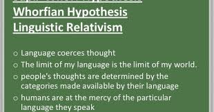 Sapirwhorf Hypothesis 2 728 Jpg 728 546 Hypothesis Intercultural Communication Linguistics