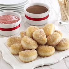 Sugared Donut Bites Recipe Food Desserts Recipes