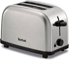 Tefal Tt330d11 Grille Pain Ultra Mini Double Fente Tout Inox Amazon Fr Cuisine Maison