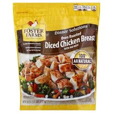 35 chicken breast recipes for delicious family meals. Foster Farms Diced Chicken Breast Oven Roasted 20 Oz Instacart