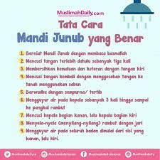 Mandi Junub Kutipan Pengetahuan Kutipan Agama Kutipan Pelajaran Hidup