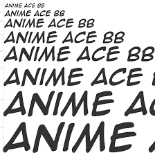 Ace attorney anime season 2: Free Fonts Anime Ace Bb Comic Blambot
