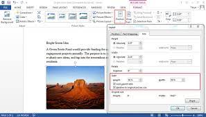In the word document, select the object you want to resize. Resize A Picture In Word On Windows For Free
