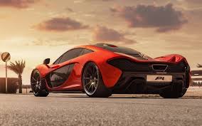 Wir liefern in ganz deutschland. Wallpaper Mclaren P1 Luxury Orange Cars Back View 1920x1200