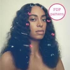 Solange Cross Stitch Pattern A Seat at the Table Album Art PDF Download
