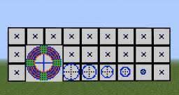 Well, i created a pack that brings these cool round trees! In Game Circle Guide Minecraft Texture Pack