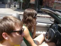 Alex Kapranos and Eleanor Friedberger