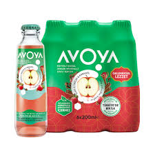 AVOYA MADEN SUYU ELMA TARÇIN KARANFİL 200 ML * 24 ADET