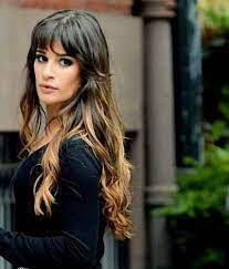 36 Trendy Hair Balayage Bangs Lea Michele Lea Michele Hair Short Ombre Hair Ombre Hair