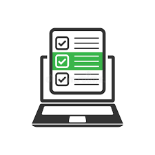 This site contains affiliate links from which we receive a compensation (like amazon for example). Questionnaire Laptop Icon In Flat Style Online Survey Vector Illustration On White Isolated Background Checklist Report Business Stock Vector Illustration Of Desk Customer 145985047
