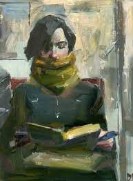 Darren Thompson - Bundle Reading Art Painting Figure Painting