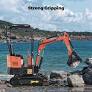 steel grabber excavator from www.creworksequipment.com