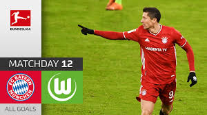 Bayern munich vs vfl wolfsburg team. 2x Lewandowski In Comeback Win Bayern Munchen Vfl Wolfsburg 2 1 All Goals Md 12 2020 21 Youtube