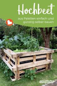 Hochbeet Selber Bauen Einfach Und Preiswert Aus Paletten In 2020 Hochbeet Aus Paletten Hochbeet Hochbeet Selber Bauen