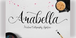 Whether you are a designer who is looking for just the right font for a client or a user who loves coll. Anabella Calligraphy Font Bypeople