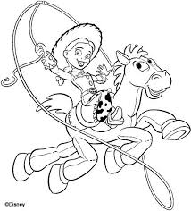 2) click on the coloring page image in the bottom half of the screen to make that frame active. Jessie And Bullseye Coloring Pages Cartoons Coloring Pages Coloring Pages For Kids And Adults
