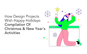 People from across the world are celebrating the birth of jesus christ. How Design Projects Wish Happy Holidays Compilation Of Christmas New Year S Activities By Nata Dec 2020 Ux Planet