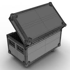Flightcase Case 3d Model 3d Model Model Outdoor Storage Box