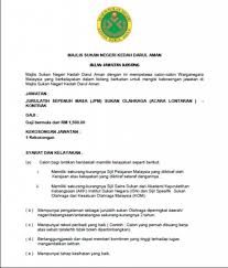 Majlis tersebut dirasmikan oleh menteri besar kedah, datuk seri ahmad bashah md hanipah. Iklan Jawatan Kosong Majlis Sukan Negeri Kedah Jobs Hub