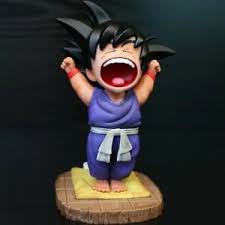 It's been 5 years since goku vs. Dragon Ball Z Super Anime Yawning Son Goku Statue Figure Child Kid Toy Blue Ebay