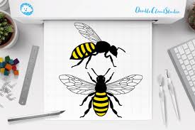 | view 86 bee illustration, images and graphics from +50,000 possibilities. Bee Svg Honey Bee Svg Insect Svg Bee Clipart By Doodle Cloud Studio Thehungryjpeg Com