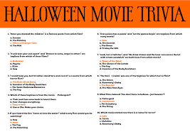 For sure, you will not regret it. 10 Best Halloween Movie Trivia Printable Printablee Com