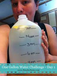 The us gallon was based on. One Gallon Water Challenge Day 1 Slender Suzie Water Challenge Gallon Water Challenge One Gallon Water Challenge