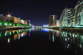 Maybe you would like to learn more about one of these? Huron Basin Salford Quays By Night By Chris Thompson