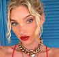 If you are using mobile phone, you could also use menu drawer from browser. Elsa Hosk Shows Off Her Long Toned Legs In An Oversized Blue Balenciaga Shirt With No Trousers Daily Mail Online