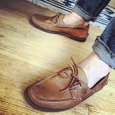 Brokeandbespoke Frayed And Cuffed Boat Shoes Mens Boat Shoes Sperry Boat Shoes