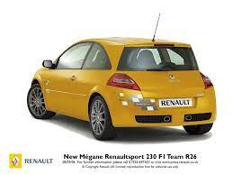 Renault Megane Ii Renault Sport F1 Team R26 2006 Voiture Renault 8 Voitures Anciennes