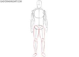 How To Draw A Body - Easy Drawing Art
