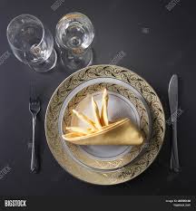 Fine dining standards 5 chapter 1 waiter station: Table Setting Fine Image Photo Free Trial Bigstock