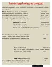 Also, we will learn how to say a couple of sentences related to a movie type. Calameo Types Of Movies