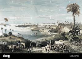 Bombay harbour british hi-res stock ...