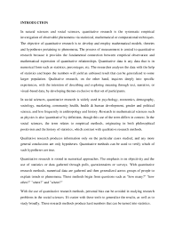 Put simply, the introduction should answer the question 'why:' why you choose that topic for research; Doc Quantitative Research Docx Abdulraheem Oyekan Academia Edu