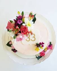 Birthday Cake Ideas For 33 Year Old Woman Turning 33 Never Looked So Sweet I So Love Getting The Opportunity To Create A Birthday Cake For A Precious Friend Happy Birthday Sweet Cakes Sweet Cake